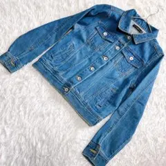 【新品未使用】GORGE ゴージ（M）デニムジャケット Gジャン デニム タグ付