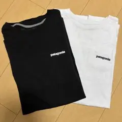 patagonia ロンT 長袖カットソー バックプリント ２枚セット
