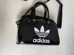 adidas アディダス　ミニボウリングバッグ　ブラック