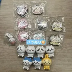 ちいかわグッズ　まとめ売り　ミニフィギュア　くら寿司　缶バッジ　マグネット