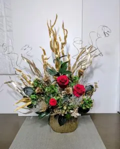 clayゴールド✧フラワーベース