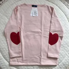 セントジェームス　ウェッソン　ハートエルボーパッチ　ピンク