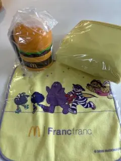 マクドナルド福袋　スープジャー　保冷バック　ハンカチ