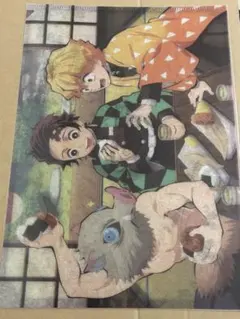 鬼滅の刃　クリアファイル和紙風　dvd特典