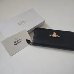 新品、未使用品】Vivienne Westwood 長財布 本革 ブラック - メルカリ
