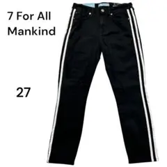 高級7 For All Mankindスキニーデニムパンツサイドラインストレッチのサムネイル