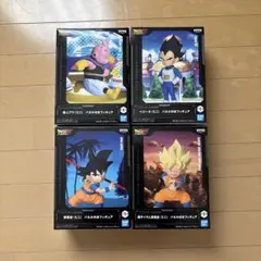 ドラゴンボール 魔人ブウ ベジータ 孫悟空 超サイヤ人孫悟空 フィギュア