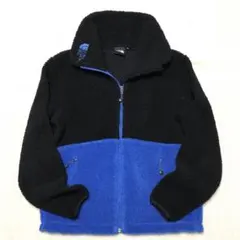 THE NORTH FACE フルジップ ボアフリース パイルジャケット 青黒