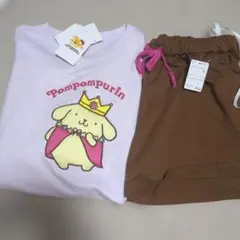 ポムポムプリン ルームウェア 上下セット 30周年
