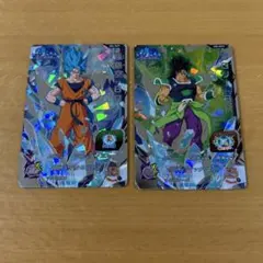 孫悟空BR ブロリーBR UM6 ★スーパードラゴンボールヒーローズ