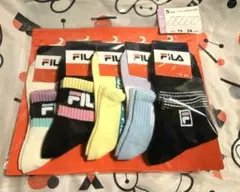 FILA キッズ靴下 5足セット 19-24cm