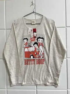 【新品未使用】BETTY BOOPベティちゃん長袖Tシャツ