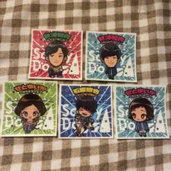 【5枚セット】SaucyDog ドッグメンシール～アー写ver.～