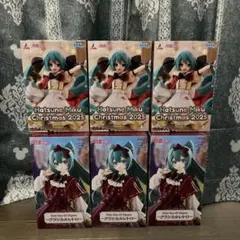 初音ミク　フィギュア6体セット　クリスマス2025 クラシカルレトロ