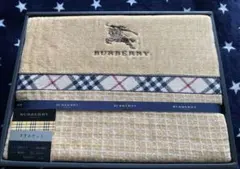未使用 箱付バーバリーBURBERRY タオルケット140cm x 200cm - メルカリ