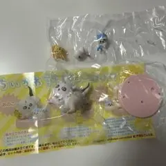 ちいかわ 討伐シーンフィギュア あのこ ハチワレ うさぎ ガチャ