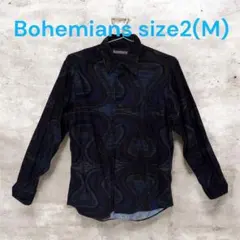 Bohemians 長袖シャツ サイズ2(M) 可愛い柄