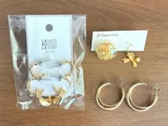 美品☆ゴールド ピアス☆まとめ売り 10点セット