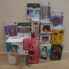 【新品・未開封】フィギュア８体とエヴァグッズ７点セット