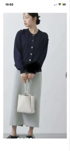 Greadybrillant　グレータイト　ストレッチ　スカートのサムネイル