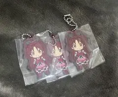 アニプレックスくじ　まどマギ　H賞ラバーチャーム　佐倉杏子3個セット