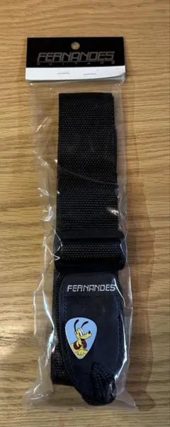 FERNANDES ギターストラップ 黒　おまけ付き