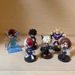 ヒロアカチョコエッグ 爆豪勝己 轟焦凍 荼毘 麗日お茶子 オールマイト