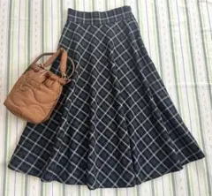 SALE✩.*˚ ZARA WOMAN チェック柄 フレアスカート