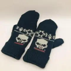 マクマホンニッティングミルズ Bone 骨 / ニット ミトングローブ 手袋 マクマホンニッティングミルズ Bone 骨 / ニット ミトングローブ 手袋