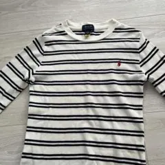 POLO RALPH LAUREN ボーダーカットソー M(10-12)
