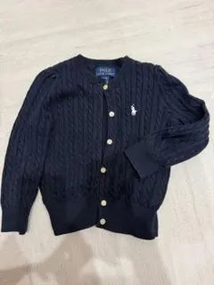 【美品】POLO RALPH LAUREN ベビーカーディガン 2T