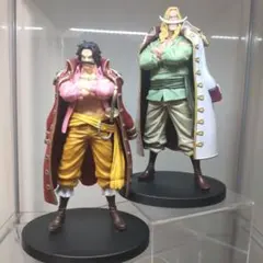 早い者勝ち！ロジャー　白ひげ　セット 早い者勝!! ロジャー＆若白ひげ(箱なし)フィギュアセット - メルカリ