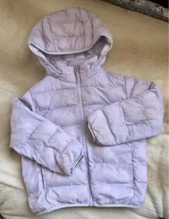 UNIQLO ウォームパデッドウォッシャブルパーカ　パープル　120cm