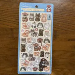 【正規品】ボンボンドロップシール 和柄 シール　日本犬