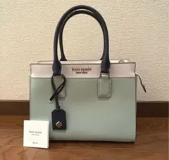 kate spade New York ハンド ショルダーバッグ グリーン
