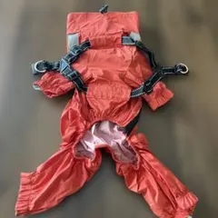 犬レインコート赤色