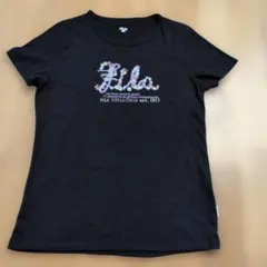 FILA トレーニングウェア　黒　Lのサムネイル
