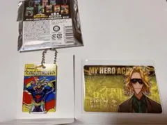 ヒロアカ パッケージ風キーチェーン バースデイコレクションカード オールマイト