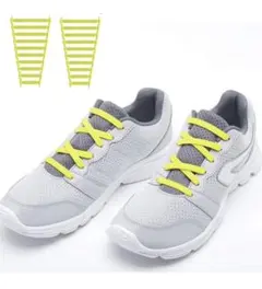 ゴム製結ばない靴紐 スニーカー