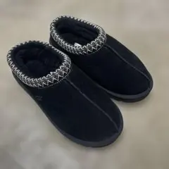 未使用✨UGG タスマン スリッポン ボア シープスキン ブラック 23cm