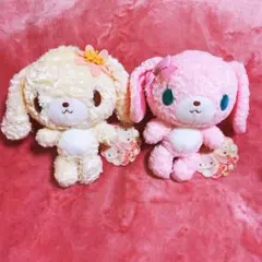 シュガーバニーズ　カプチーノうさ　サンリオ　レア　タグ付　初代 当時品 レア シュガーバニーズ ラテうさ カプチーノうさ サンリオ 2005