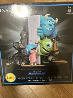 ピクサー一番くじラストワン賞　 モンスターズインクポスターフィギュア