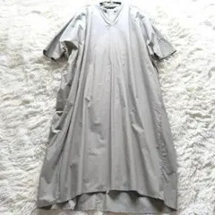 りこよん 未使用 かぐらや レイヤー裾ワンピース グレージュ りこよん様専用 未使用 かぐらや レイヤー裾ワンピース グレージュ