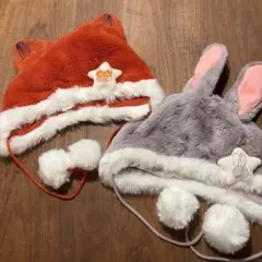 ディズニー　ファンキャップ　ズートピア　上海限定　ニック　ジュディ　一回着用