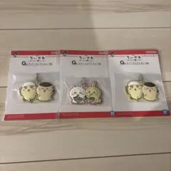 ちいかわ 一番くじ　みんなでラーメン　G賞　3点