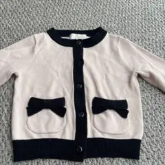 kate spade リボン付きカーディガン90