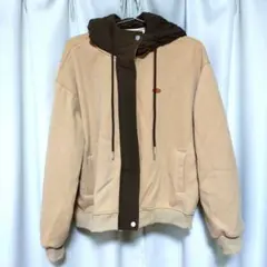 ダブルジップ ブルゾン