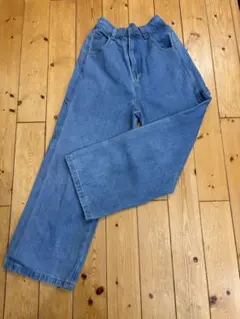 JaVa ライトブルー ワイドパンツ