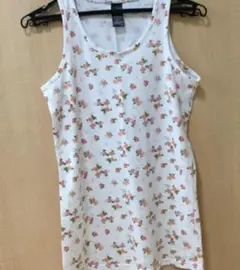 タンクトップ 花柄プリント