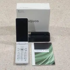 美品ソフトバンク携帯電話805SH白ガラケーSIMフリー